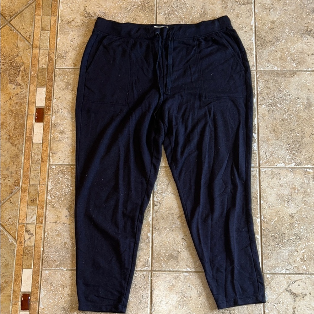 Lou & Grey Navy Joggers